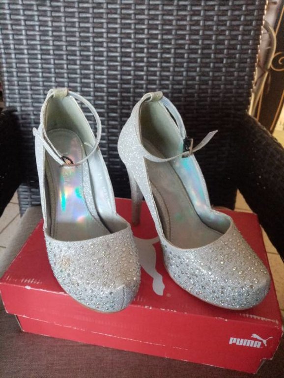 Tornasol Zapatos Tacon Glitter Calzado Zapatillas Tacon 8002092