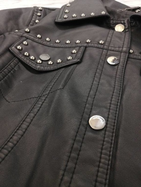 Trendier Chamarras Marca Marezzi Chamarra Vinilo Blanco