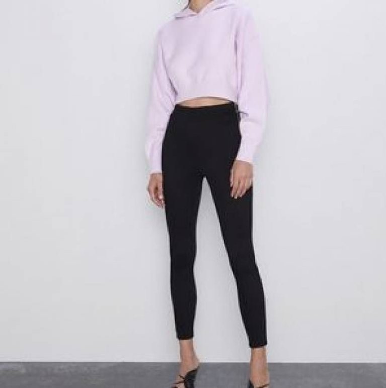 Legging negro Zara de segunda mano - GoTrendier