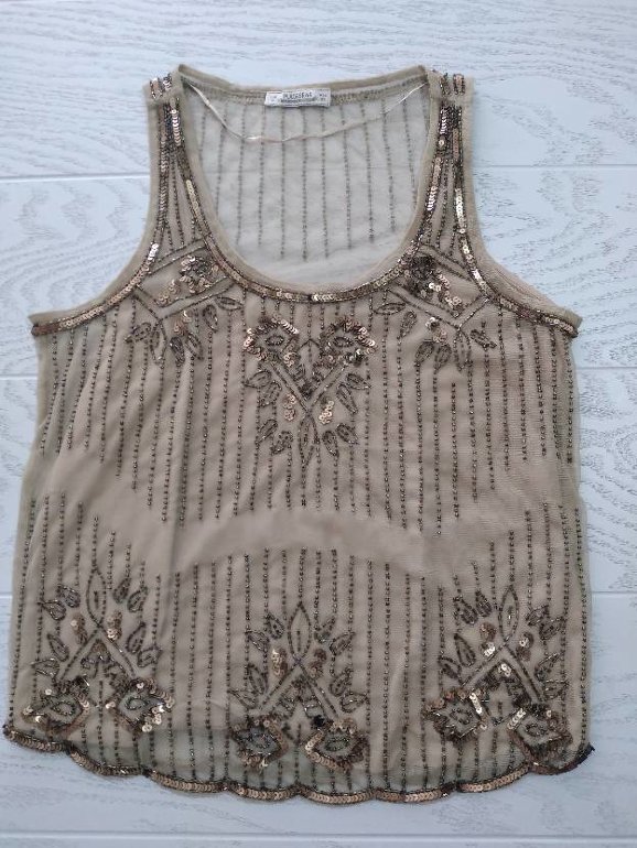 Blusa de lentejuelas Pull&Bear de Pull & Bear de segunda