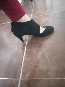 Botines de tacón Shein negros de segunda mano - GoTrendier