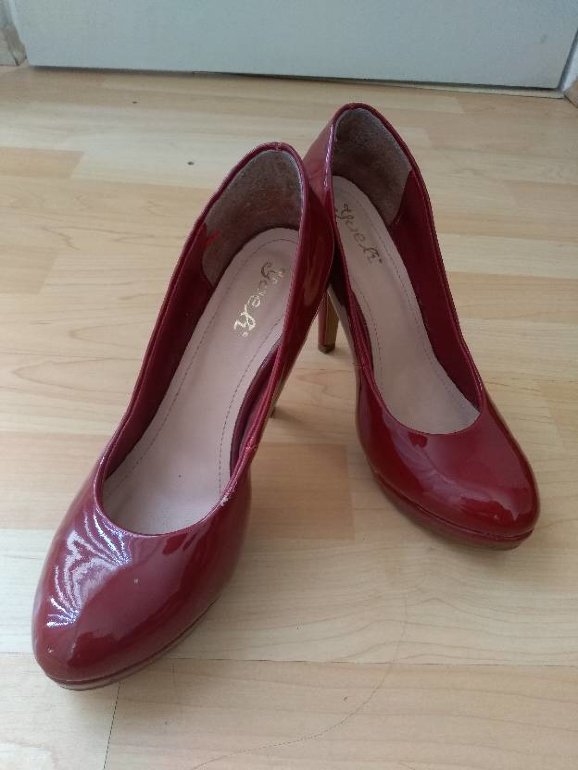 Zapatillas altas rojo quemado de Yaeli Fashion de segunda mano - GoTrendier