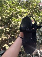 Huaraches negros con plataforma pequeña de Andrea de segunda mano -  GoTrendier