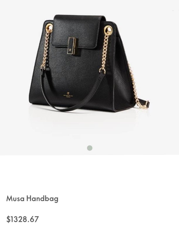 Bolsa original de la colección Musa de Oriflame de segunda mano