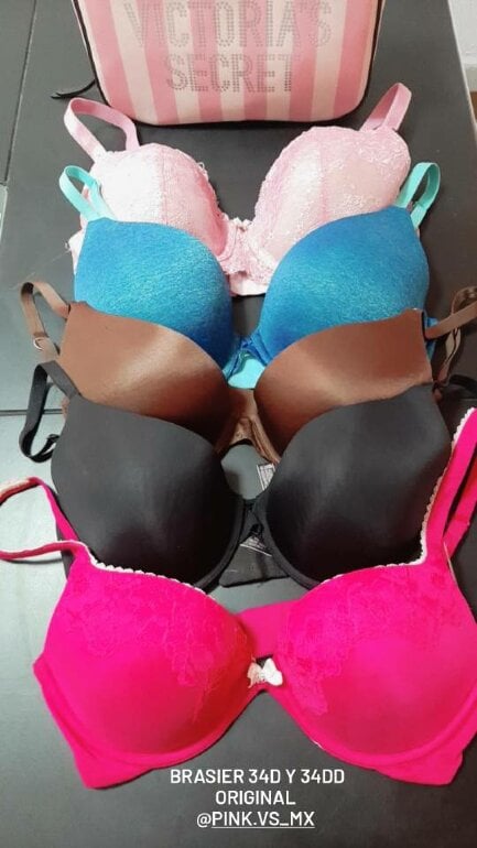 BRASIER PINK Y VICTORIA'S SECRET ORIGINA de segunda mano GoTrendier