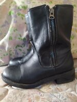 Botas negras capa de ozono de segunda mano - GoTrendier