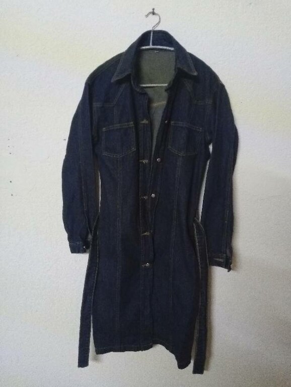 Gabardina de mezclilla para dama de sin marca de segunda mano - GoTrendier