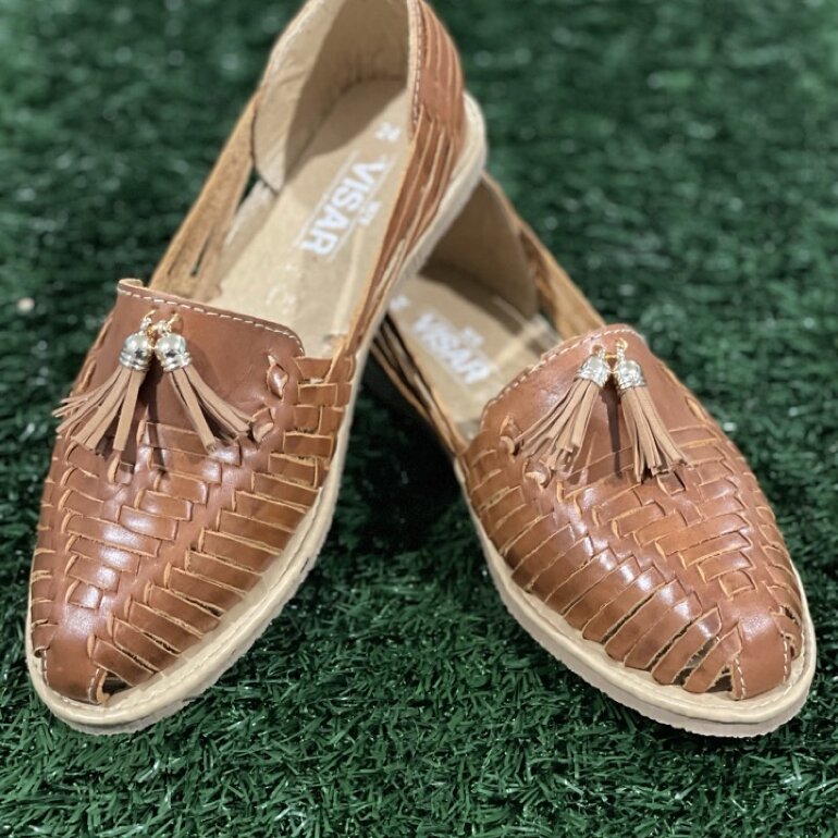 Huarache Artesanal de piel de visar de segunda mano - GoTrendier