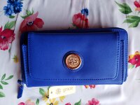 Cartera Grace Azul de segunda mano - GoTrendier