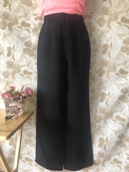 Pantalones de vestir Suburbia negros de mujer - GoTrendier