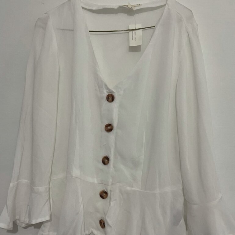 Blusa Blanca Aeropostale de Aéropostale de segunda mano - GoTrendier