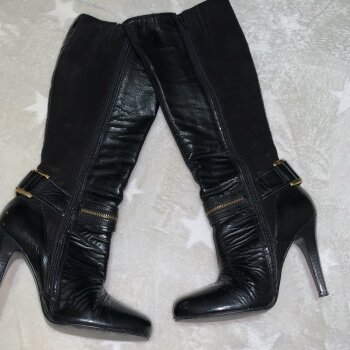 Botas largas Charol de Andrea de segunda mano - GoTrendier