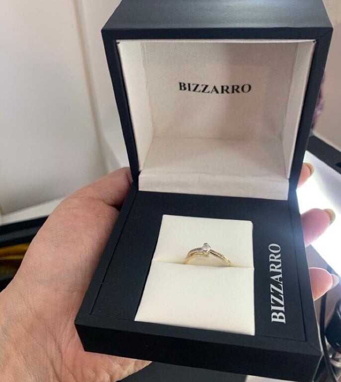 Oro Bizzarro Anillo De Compromiso Bizzarro Joyerias Bizzarro