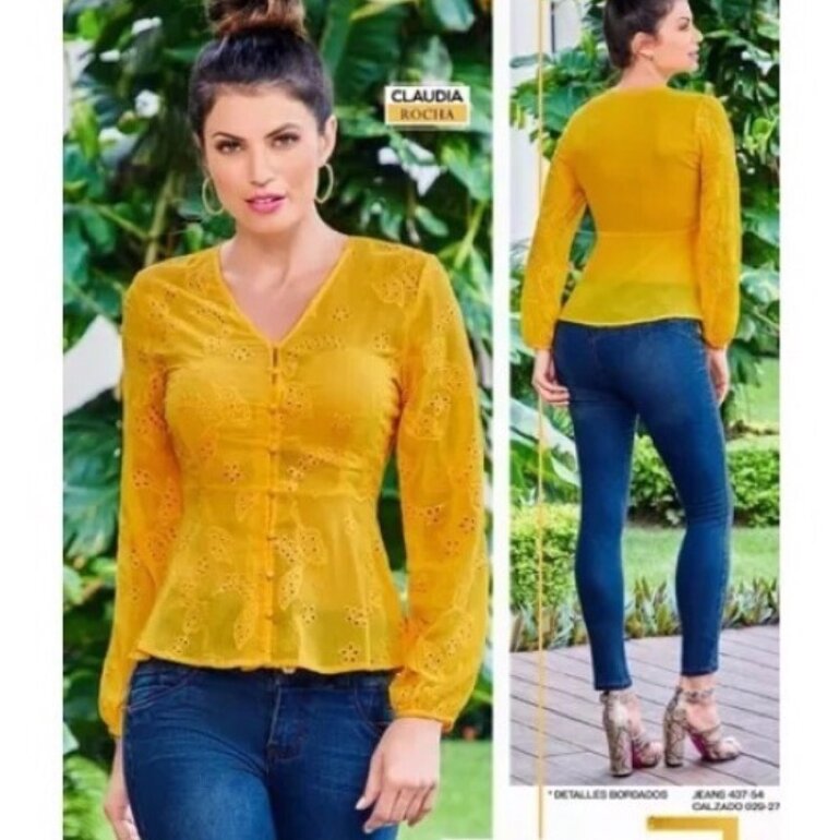 Blusa cklass amarilla nueva de segunda mano - GoTrendier