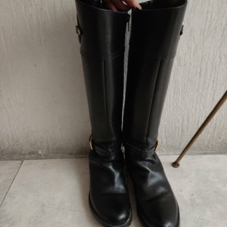 Botas altas negras de Gillio de segunda mano - GoTrendier