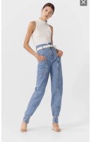 Jeans paper bag stradivarius de segunda mano - GoTrendier