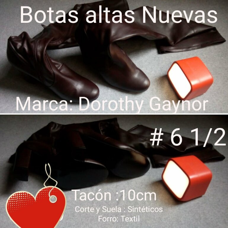 Botas extra largas Cafés NUEVAS!!! de Dorothy Gaynor de segunda mano -  GoTrendier