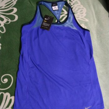 Playeras deportivas Nike azules de mujer - GoTrendier