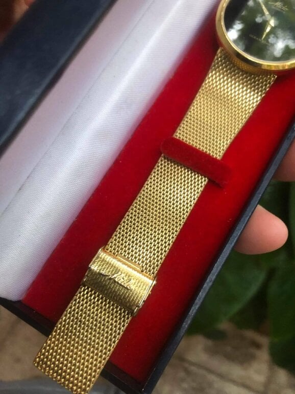 Reloj Mido chapa de oro orginal de segunda mano GoTrendier