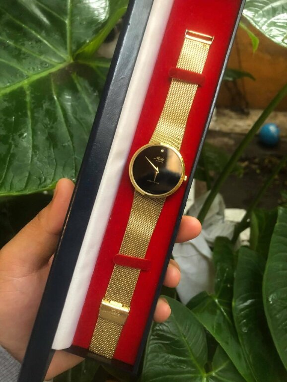 Reloj Mido chapa de oro orginal de segunda mano GoTrendier