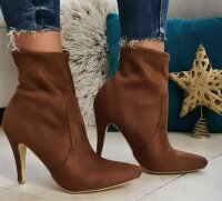 BOTIN CALCETIN CAMEL de Minerva de segunda mano - GoTrendier