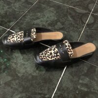 Lindos zapatos animal print andrea de segunda mano - GoTrendier