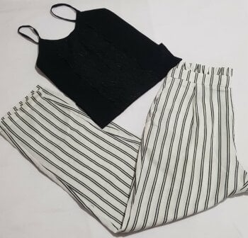 BERSHKA. Pantalón rayas T.m – Hibuy market