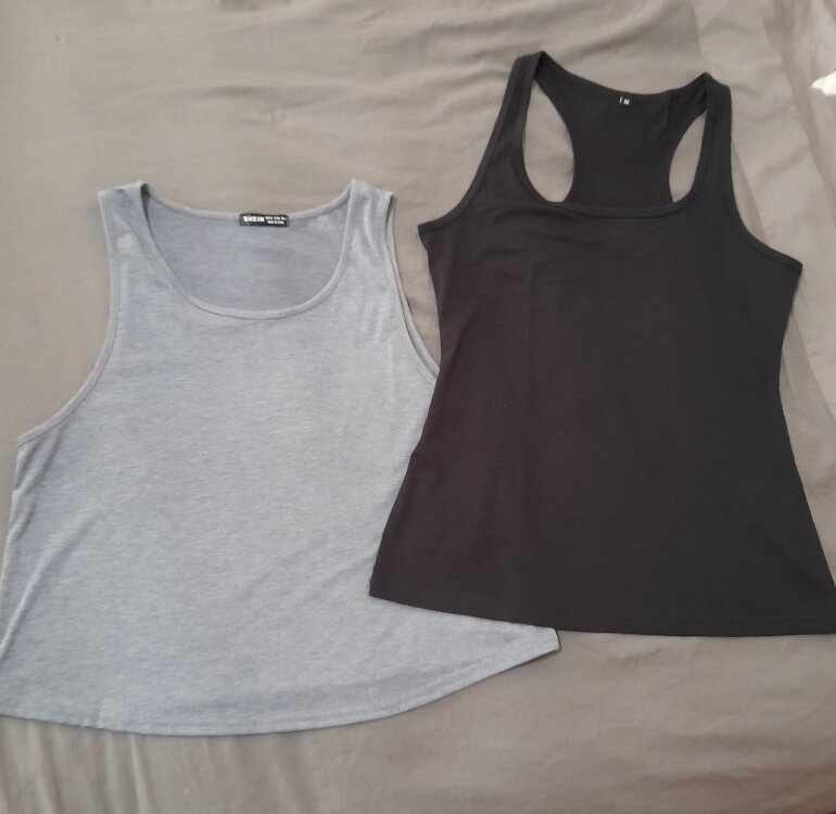 Blusas de algodon Shein sin manga de segunda mano - GoTrendier