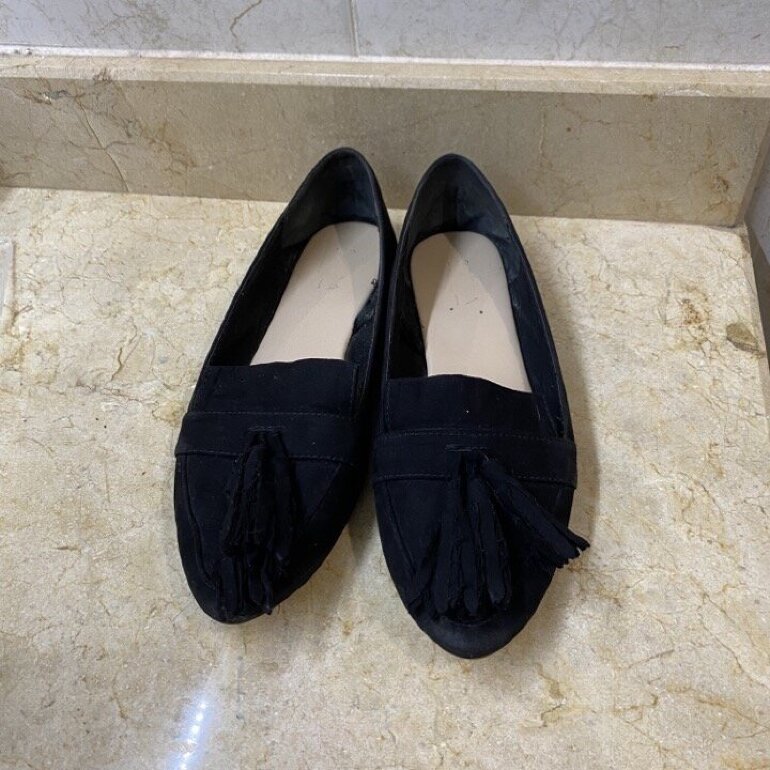 Mocasines elegantes negros de Sfera de segunda mano - GoTrendier