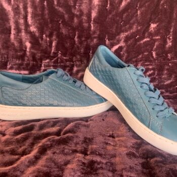Tenis casuales Michael Kors azules de mujer - GoTrendier
