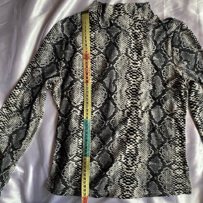 Shein Blusa De Culebra Las Mejores Ofertas En Manga Corta De