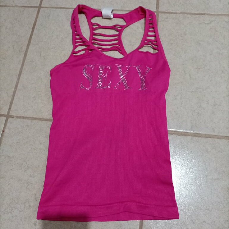 Blusa de resaque con piedras de colorful de segunda mano - GoTrendier