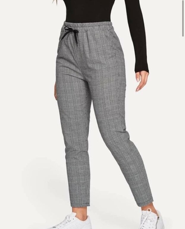 Pantalón de cuadros de Shein de segunda mano GoTrendier