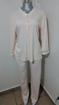 Pijama \u0026quot;Palacio de Hierro\u0026quot; rosa pastel de Palacio de Hierro de  segunda mano - GoTrendier
