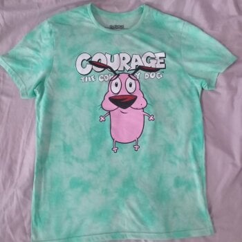 Blusa de Coraje, el perro cobarde de Cartoon Network de segunda