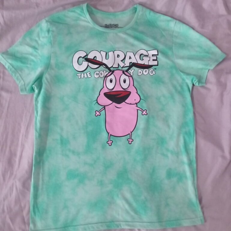 Blusa de Coraje, el perro cobarde de Cartoon Network de segunda