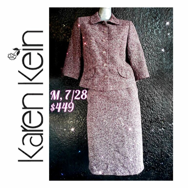 Elegante conjunto saco/falda Karen Kein de Karen Klein de segunda mano -  GoTrendier