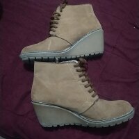 Botines de gamuza suela corrida de Shein de segunda mano - GoTrendier