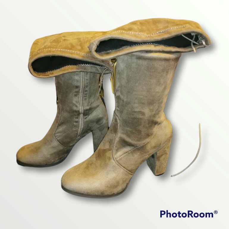 Lindas botas tipo ante stretch de price de segunda mano - GoTrendier