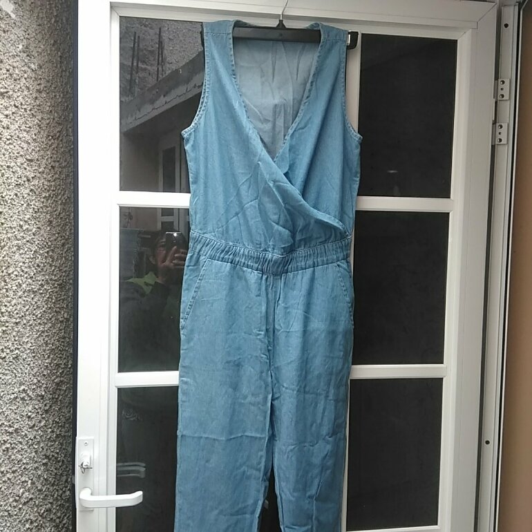 Pantalón Negro Jeans Palazzo – ANDREA DOMINGUEZ