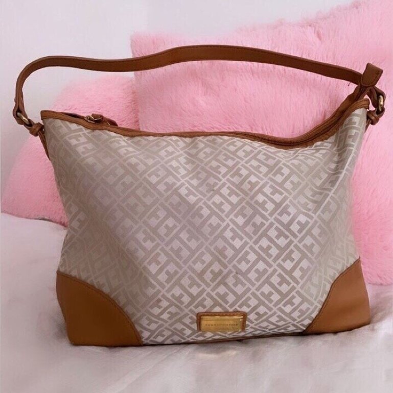 Bolsa Tommy Hilfiger café de segunda mano - GoTrendier