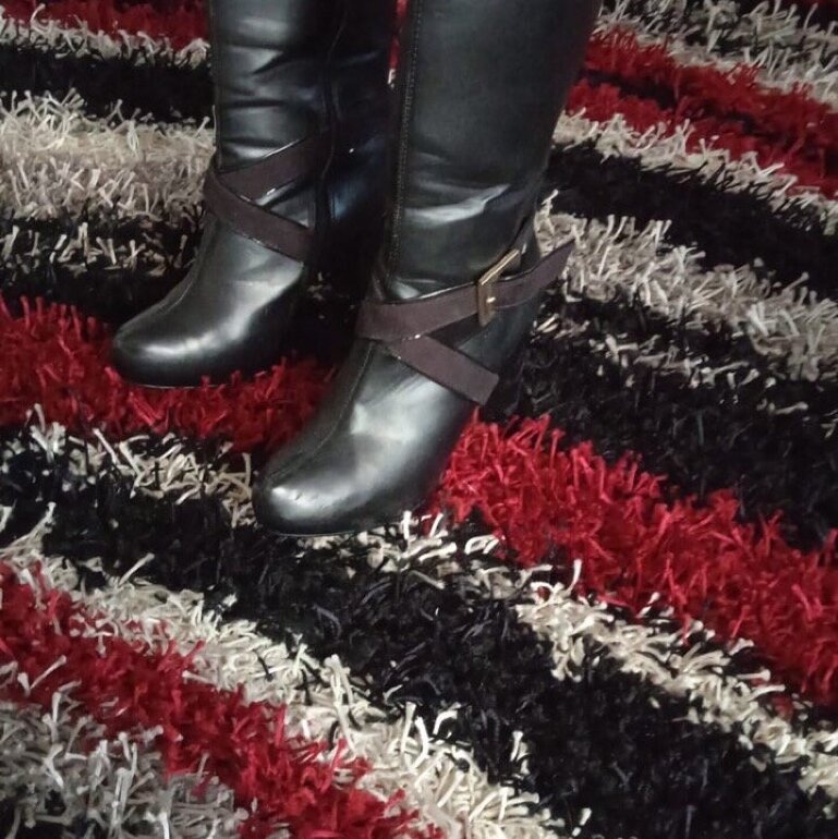 Botas negras largas #5 de Dorothy Gaynor de segunda mano - GoTrendier
