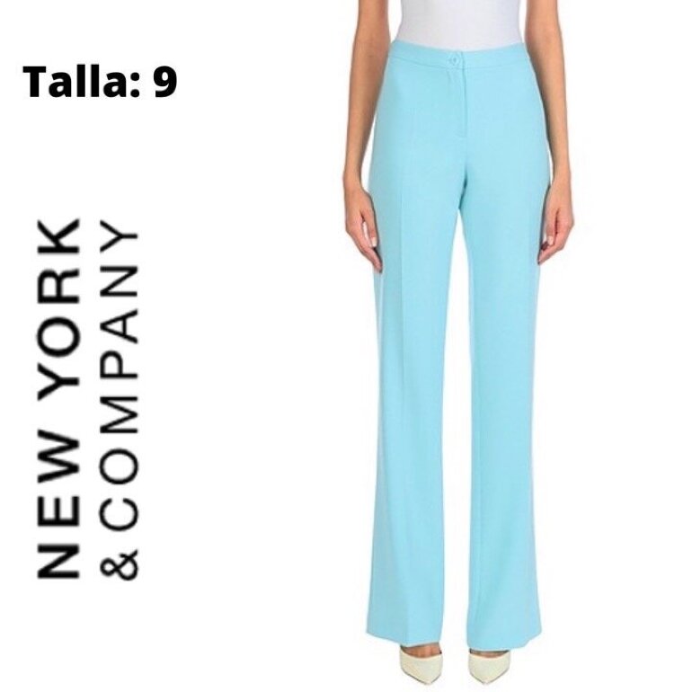 Pantalón de vestir azul cielo de New York \u0026amp; Company de segunda mano -  GoTrendier