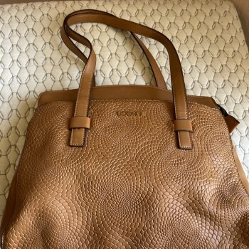 Bolsa miel amplia gorett de segunda mano - GoTrendier