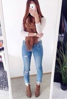 Botines de piel café 🌟💕 de Onena de segunda mano - GoTrendier