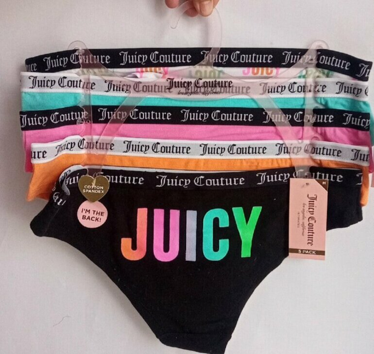 Calzones Talla M Juicy Couture 5 pzas de segunda mano - GoTrendier