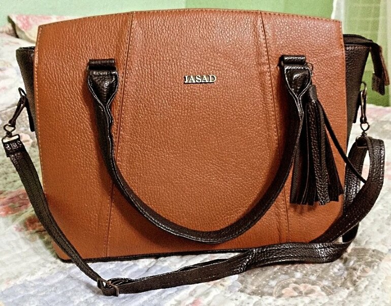 Maxibolsa de piel de Jasad de segunda mano - GoTrendier
