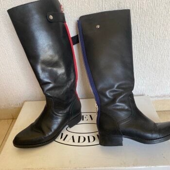 Botas negras stevemadden de Steve Madden de segunda mano - GoTrendier