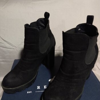 Botines de plataforma Refill New york negros - GoTrendier