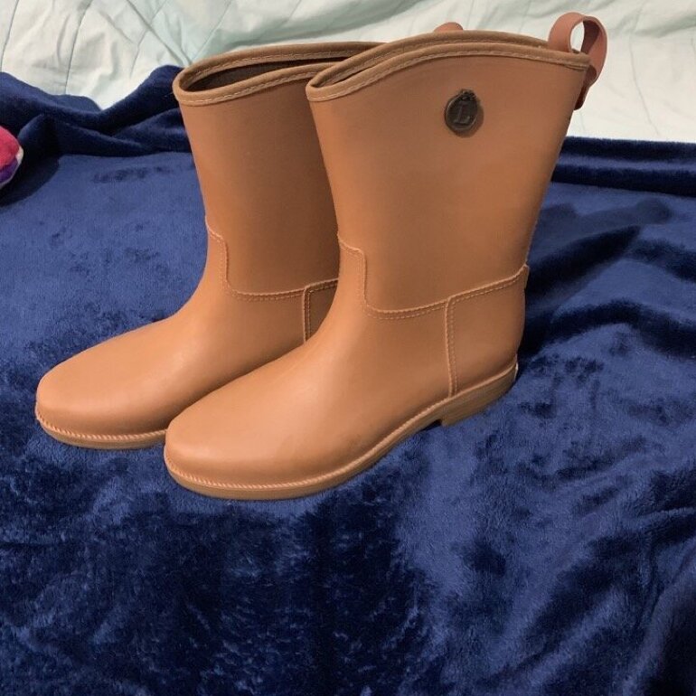 Botas para lluvia talla 23 lolys de Loly In The Sky de segunda mano -  GoTrendier